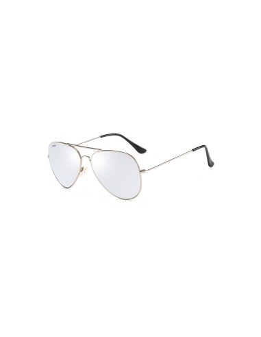 Aviator Sunglasses -  2208 Silver-Silver Mirror Lenses