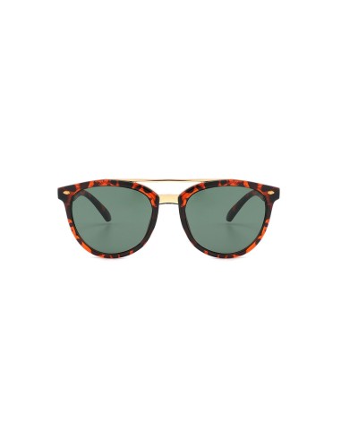 Sunglasses -  2606 Havana-Green Lenses