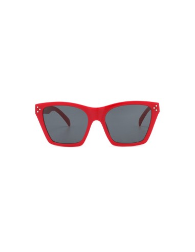 Women Sunglasses -  2608 Red-Black Lenses